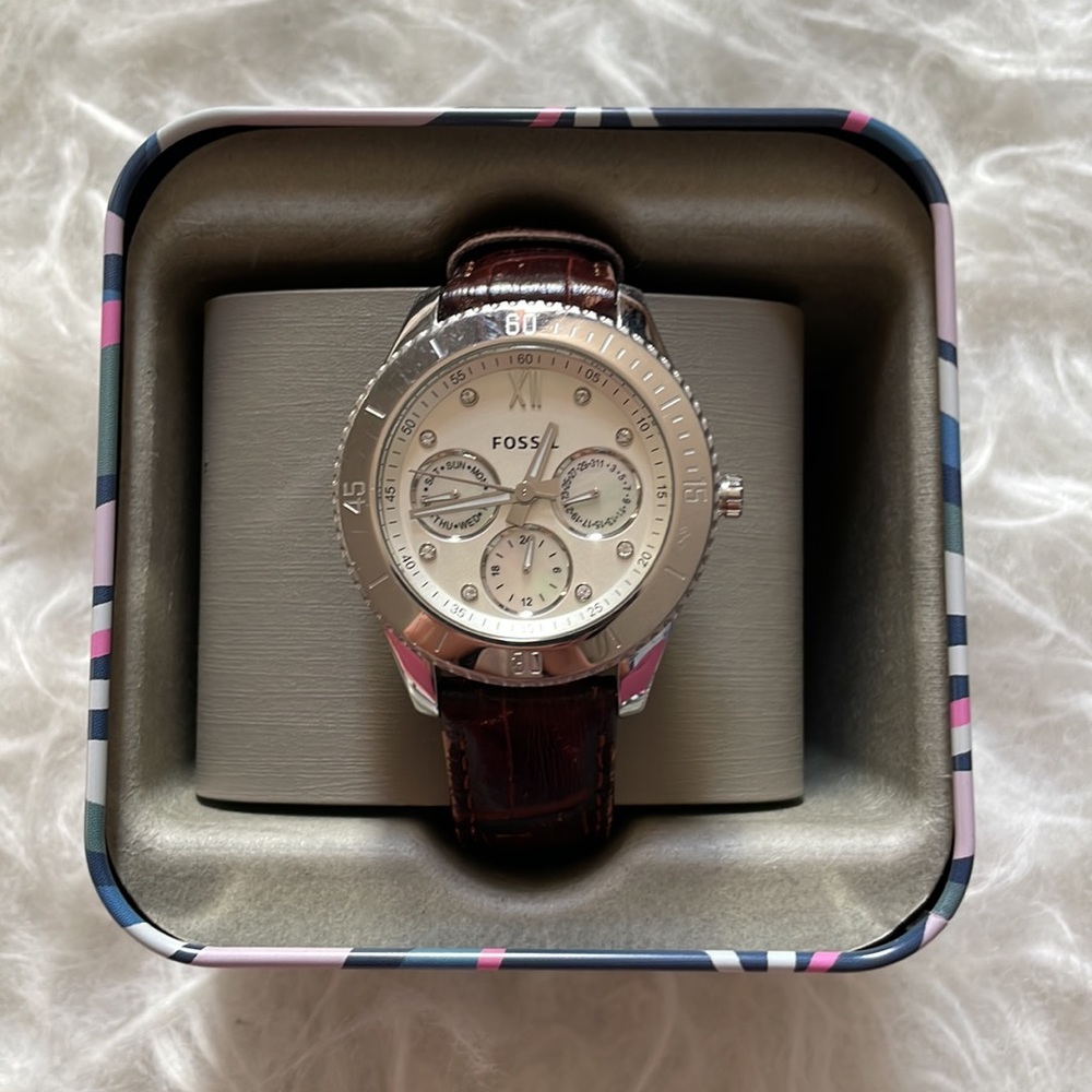 Fossil Leather Watch